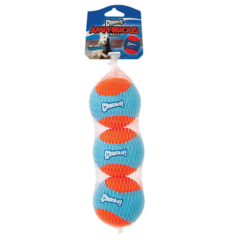 Chuckit! AMPHIBIOUS BALLS Medium 6cm - 3pk