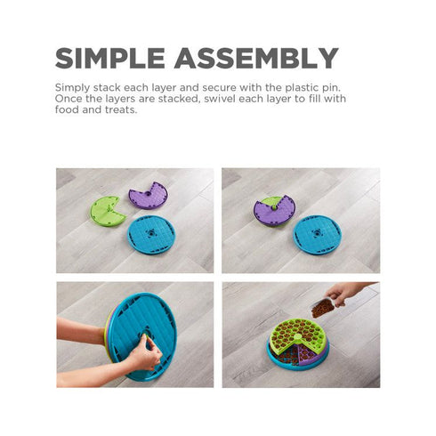 LICKIN' LAYERS DOG PUZZLE/SLOW FEEDER