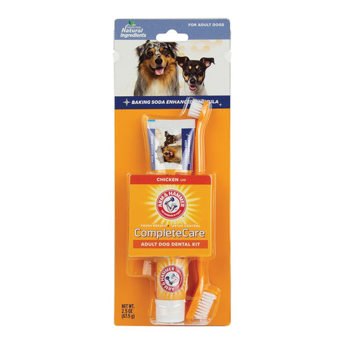 ARM & HAMMER COMPLETE CARE DENTAL KIT FOR DOGS
