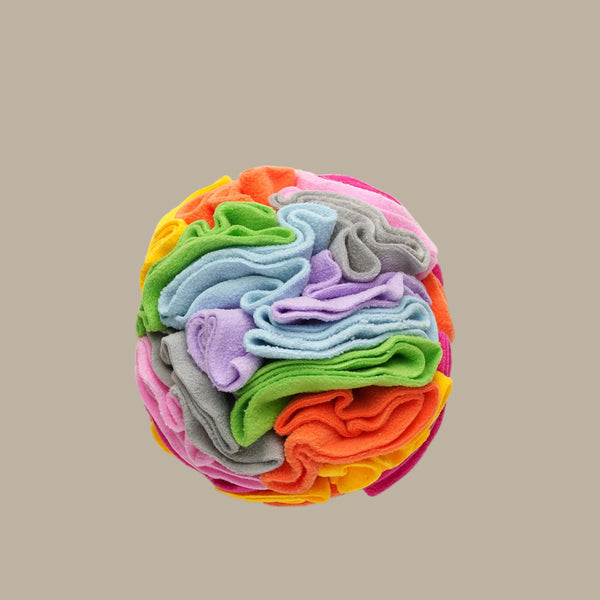 The Pet Enrichment Co. Snuffle Ball - Light Rainbow