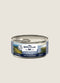 A can of ZIWI Peak Mackerel Recipe cat food sits against a light gray background. The label features a scenic image of New Zealands landscape and highlights the products 92% meat content and complete nutritional benefits for cats.