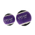 Scream TENNIS BALL Loud Purple/Black 2pk - Medium 6cm