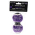 Scream TENNIS BALL Loud Purple/Black 2pk - Medium 6cm