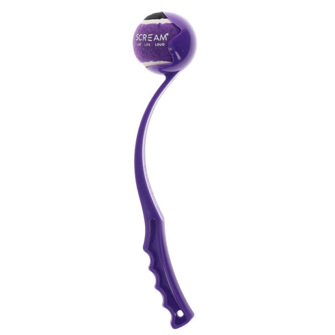 Scream BALL LAUNCHER Loud Purple 38cm (Medium 6cm Ball)