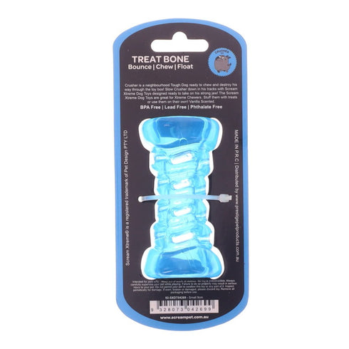 Scream Xtreme TREAT BONE Loud Blue - Small 9cm