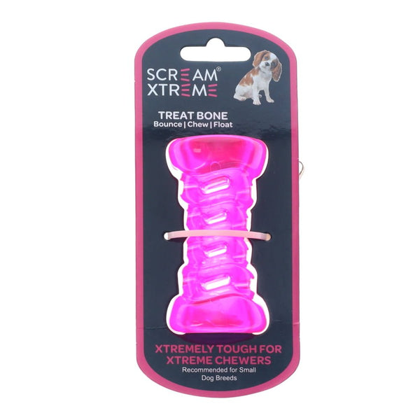 Scream Xtreme TREAT BONE Loud Pink - Small 9cm
