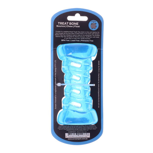 Scream Xtreme TREAT BONE Loud Blue - Med/Lge 13cm