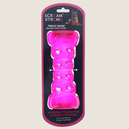 Scream Xtreme TREAT BONE Loud Pink - XL 20cm