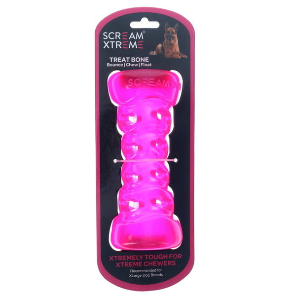Scream Xtreme TREAT BONE Loud Pink - XL 20cm
