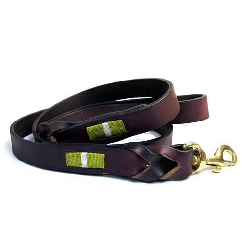 GEORGIE PAWS MANTIS GREEN POLO LEAD LOCKER