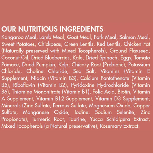 Vetalogica RIVERLAND RED Biologically Appropriate DOG Food