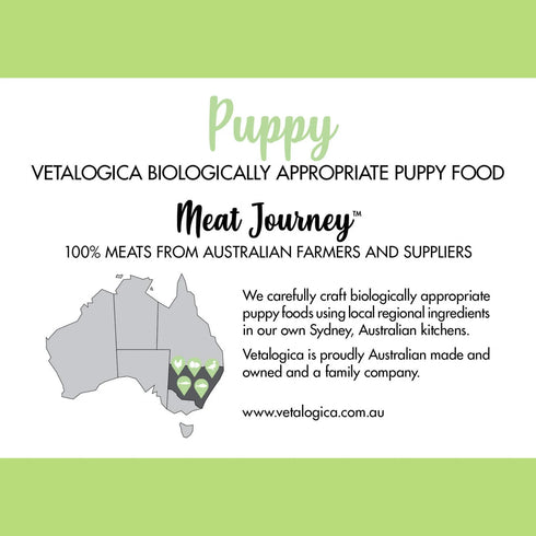 Vetalogica PUPPY Biologically Appropriate DOG Food