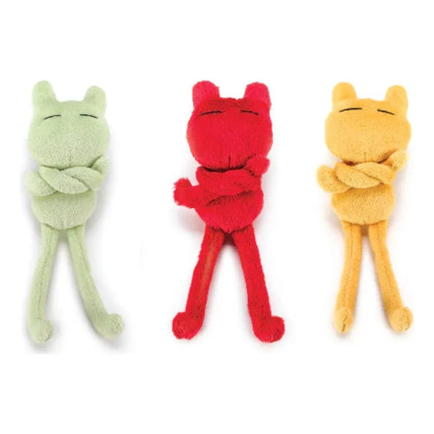PETFACE CATKINS SKINNY KITTY TOY W/ CATNIP