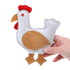 Country Tails CHICKEN Chew Dog Toy