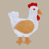 Country Tails CHICKEN Chew Dog Toy