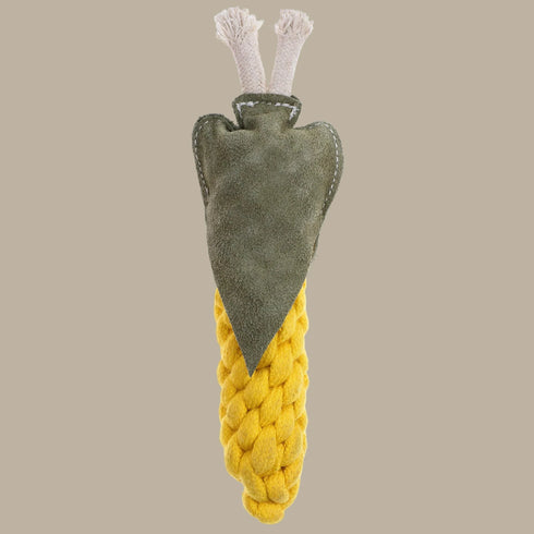 Country Tails SWEET CORN Rope Dog Toy