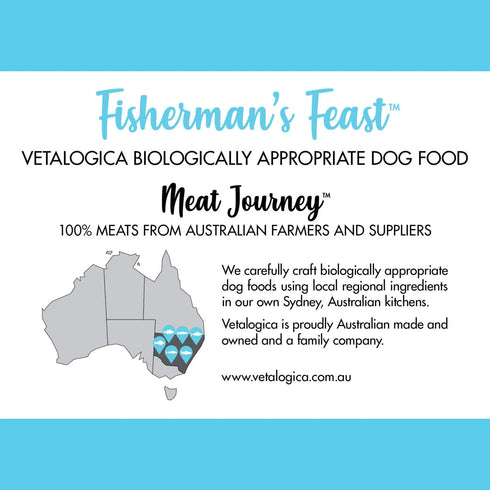 Vetalogica FISHERMAN'S FEAST Biologically Appropriate DOG Food