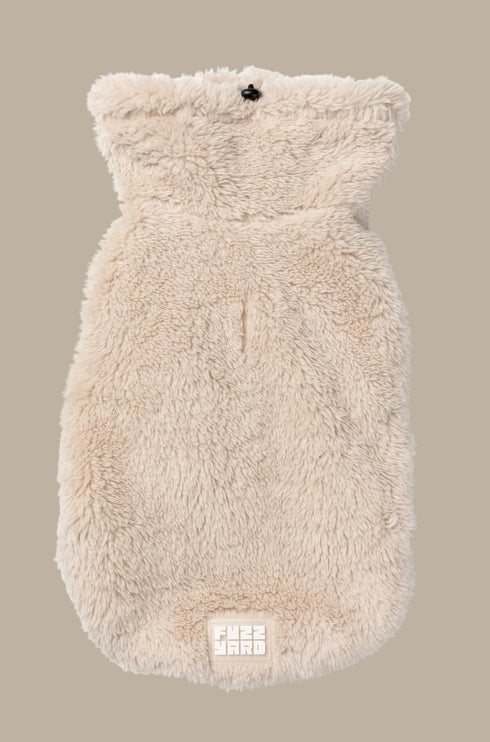 Fuzzyard Turtle Teddy Sweater 2026 – Ultra-Soft Teddy Fleece Dog Jumper - Beige
