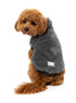 Fuzzyard Turtle Teddy Sweater 2026 – Ultra-Soft Teddy Fleece Dog Jumper - Gunmetal Grey