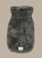Fuzzyard Turtle Teddy Sweater 2026 – Ultra-Soft Teddy Fleece Dog Jumper - Gunmetal Grey