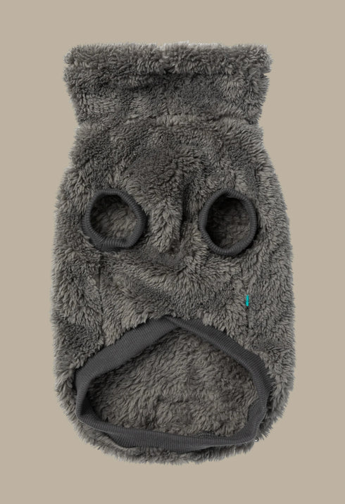 Fuzzyard Turtle Teddy Sweater 2026 – Gunmetal Grey