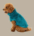 Fuzzyard Turtle Teddy Sweater 2026 – Ultra-Soft Teddy Fleece Dog Jumper - Deep Teal