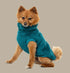 Fuzzyard Turtle Teddy Sweater 2026 – Ultra-Soft Teddy Fleece Dog Jumper - Deep Teal