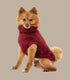 Fuzzyard Turtle Teddy Sweater 2026 – Ultra-Soft Teddy Fleece Dog Jumper - Maroon