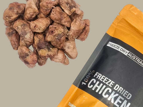 Freeze Dried Chicken Hearts