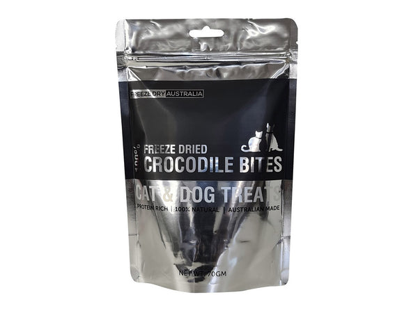 Freeze Dried Crocodile Bites