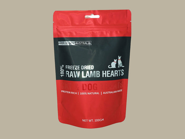 Freeze Dried Lamb Hearts