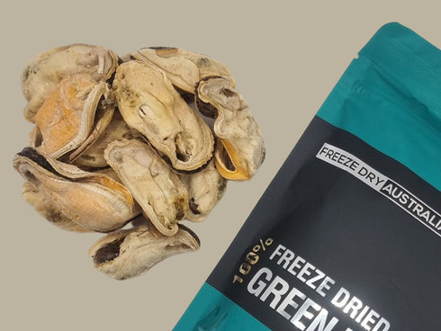 Freeze Dried Whole Green Lip Mussels