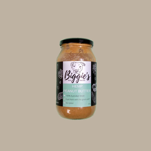 Biggie's HEMP PEANUT BUTTER (500g)