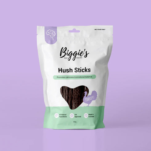 Biggie's TURKEY HUSH STICKS (CALMING) (125g)