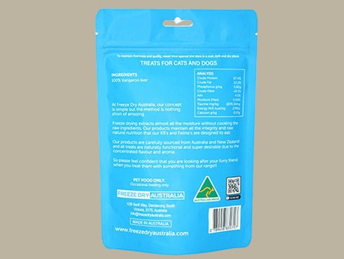 Freeze Dried Kangaroo Liver