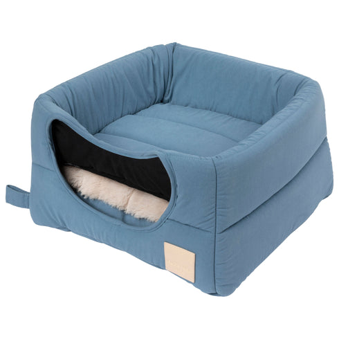 FUZZYARD LIFE CAT CUBBY - FRENCH BLUE