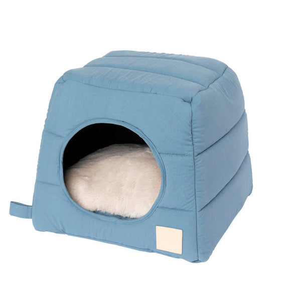 FUZZYARD LIFE CAT CUBBY - FRENCH BLUE
