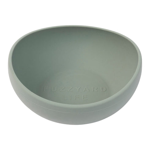 FUZZYARD LIFE SILICONE BOWL - MYRTLE GREEN