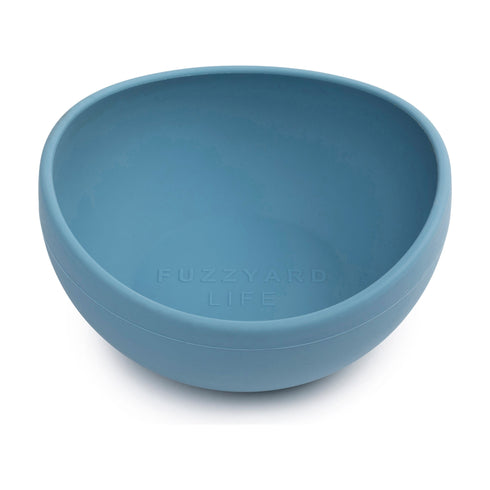 FUZZYARD LIFE SILICONE BOWL - FRENCH BLUE