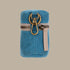 Outback Tails Waxed Canvas Pick-Up Bag Holder - Blue