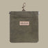 Outback Tails Waxed Canvas Treat Pouch - Green