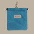 Outback Tails Waxed Canvas Treat Pouch - Blue