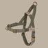 Outback Tails Waxed Canvas Dog Harness - Green