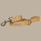 Outback Tails Waxed Canvas Dog Lead - Gold