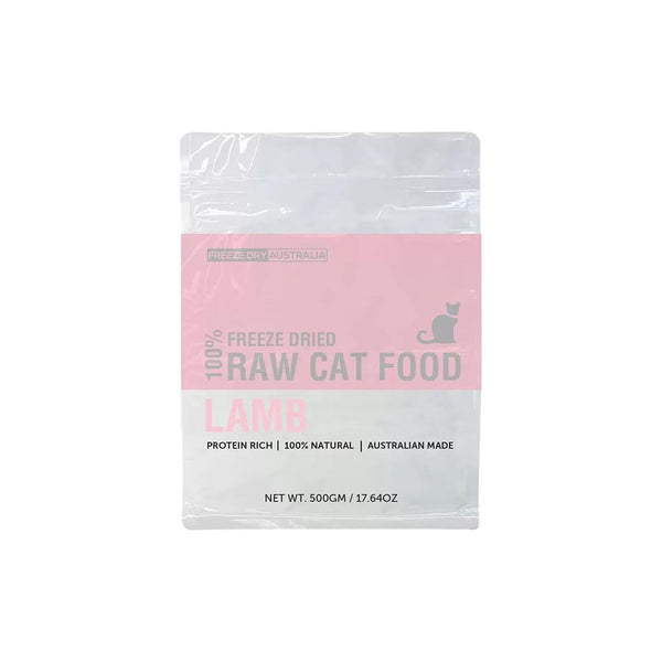 FREEZE DRIED CAT FOOD - LAMB