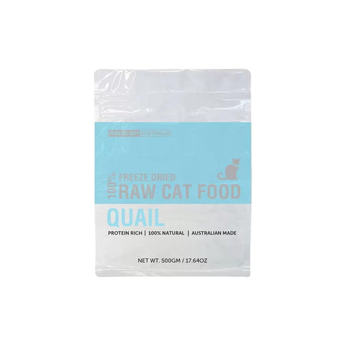FREEZE DRIED CAT FOOD - QUAIL