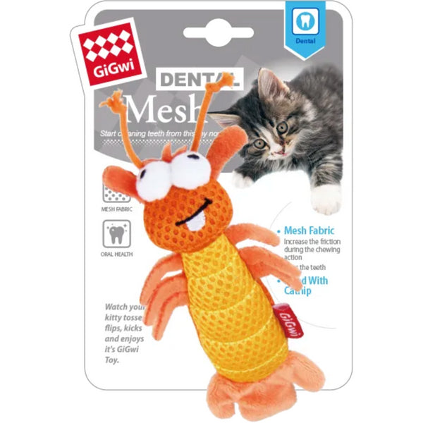 GIGWI DENTAL MESH CAT TOY