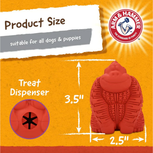 ARM & HAMMER GORILLA DENTAL DOG TOY