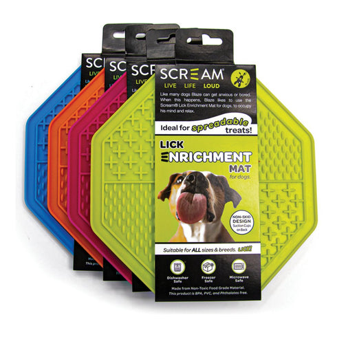SCREAM LICK ENRICHMENT SUCTION MAT