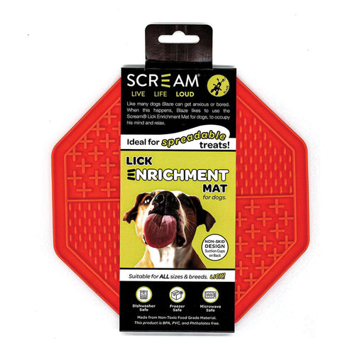 SCREAM LICK ENRICHMENT SUCTION MAT